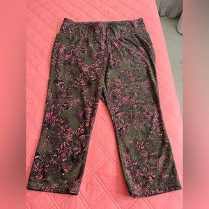 LIVI High Rise Wicking Capri Legging by Lane Bryant